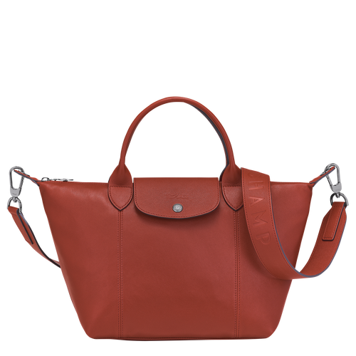 Top handle bag S Le Pliage Cuir Sienna (L1512757003) | Longchamp US Top handle bag S Le Pliage Cuir Sienna (L1512757003) | Longchamp US