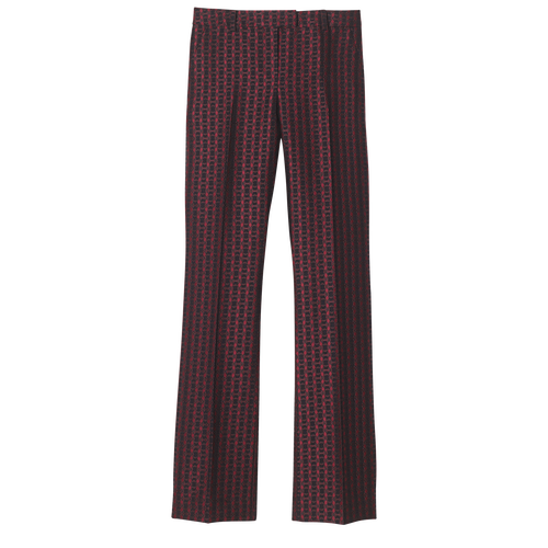 Trousers, 009 Burgundy Trousers, 009 Burgundy, hi-res