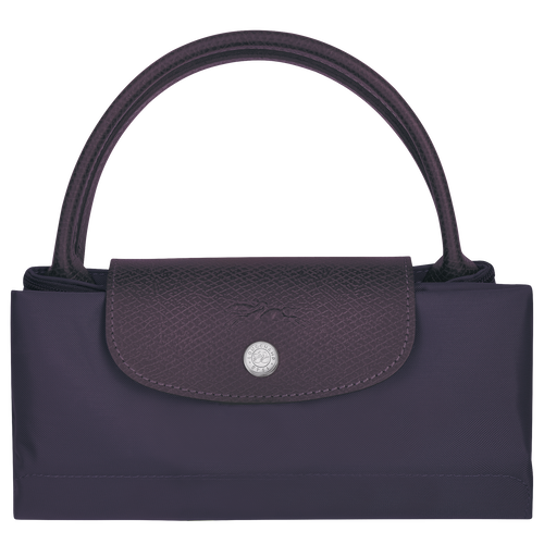 Le Pliage Green S Handbag , Bilberry - Recycled canvas - View 5 of 5