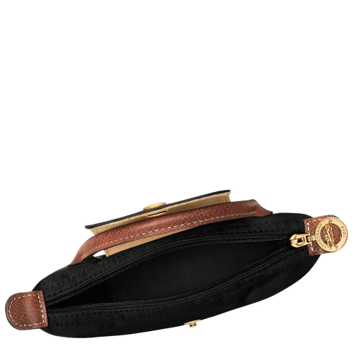 Le Pliage Original Pouch with handle , Black - Recycled canvas - View 5 of  6