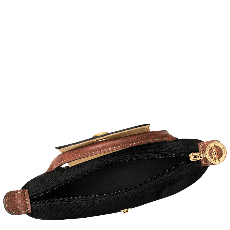 Le Pliage Original Pouch with handle , Black - Recycled canvas  - View 5 of  6