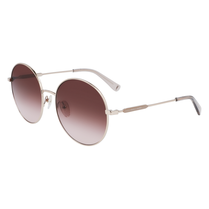 Spring/Summer Collection 2022 Sunglasses, Rose Gold/Brown
