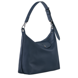 Le Pliage Xtra M Hobo bag Navy - Leather (10189987556)