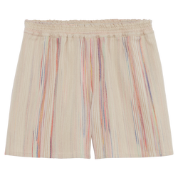 Shorts , Rainbow - Jacquard striped cotton