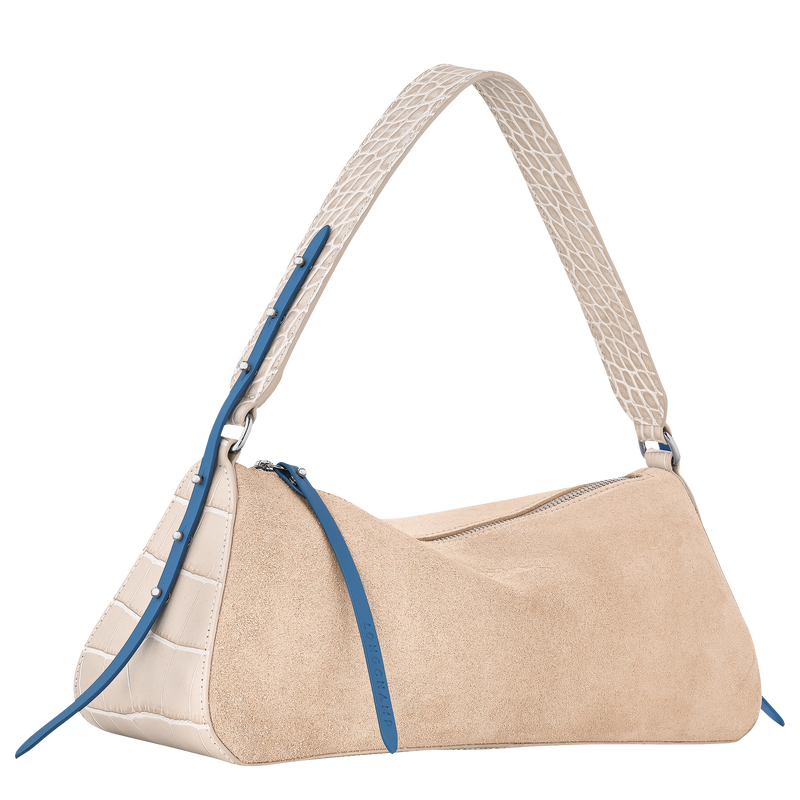 Re-Play S Shoulder bag , Chalk - Leather  - View 2 of  4