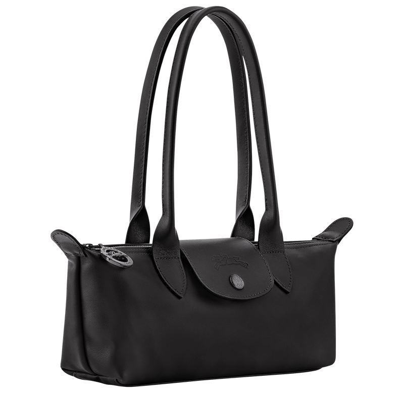 Le Pliage Xtra S Shoulder bag , Black - Leather  - View 3 of  7