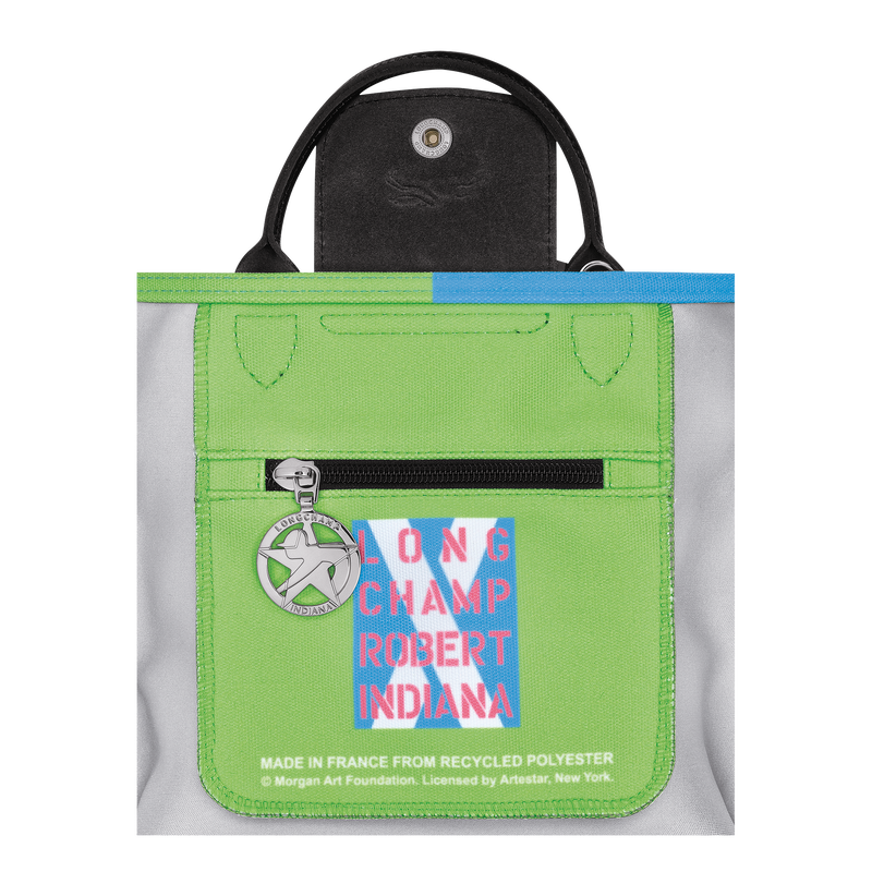 Longchamp x Robert Indiana XS Crossbody bag , Pink - Canvas  - View 5 of 5