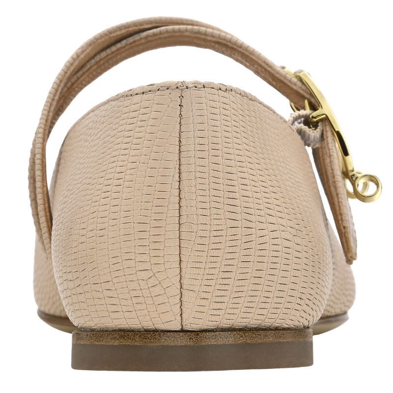 Ballerinas Le Foulonn&eacute; , Leder - Creme  - Ansicht 3 von 4
