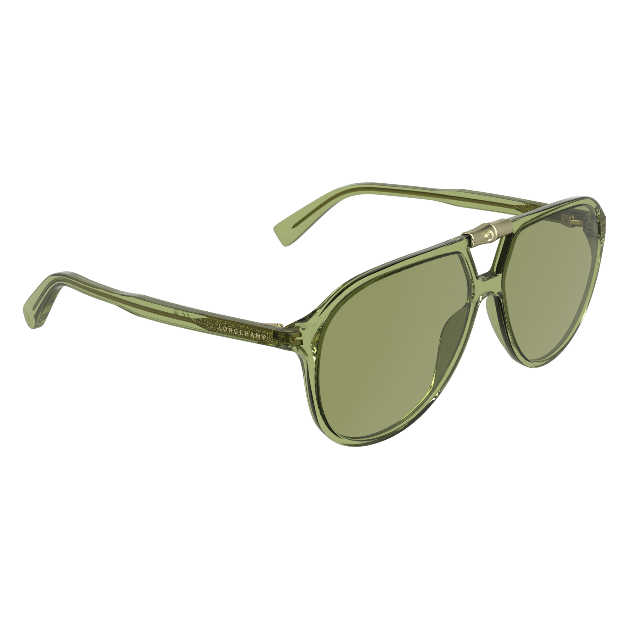 null Lunettes de soleil, Vert