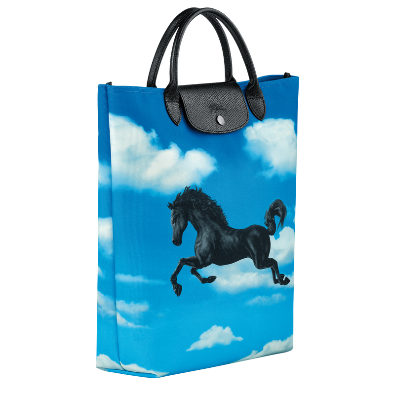 Longchamp x ToiletPaper 肩揹袋 M , 雲色 - 帆布  - 查看 3 5