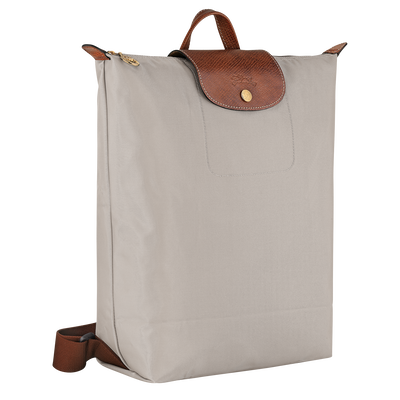 Sac à dos M Le Pliage Original , Toile - Galet