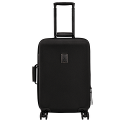 Boxford S Suitcase , Black - Recycled canvas