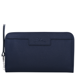 Long wallet with zip around