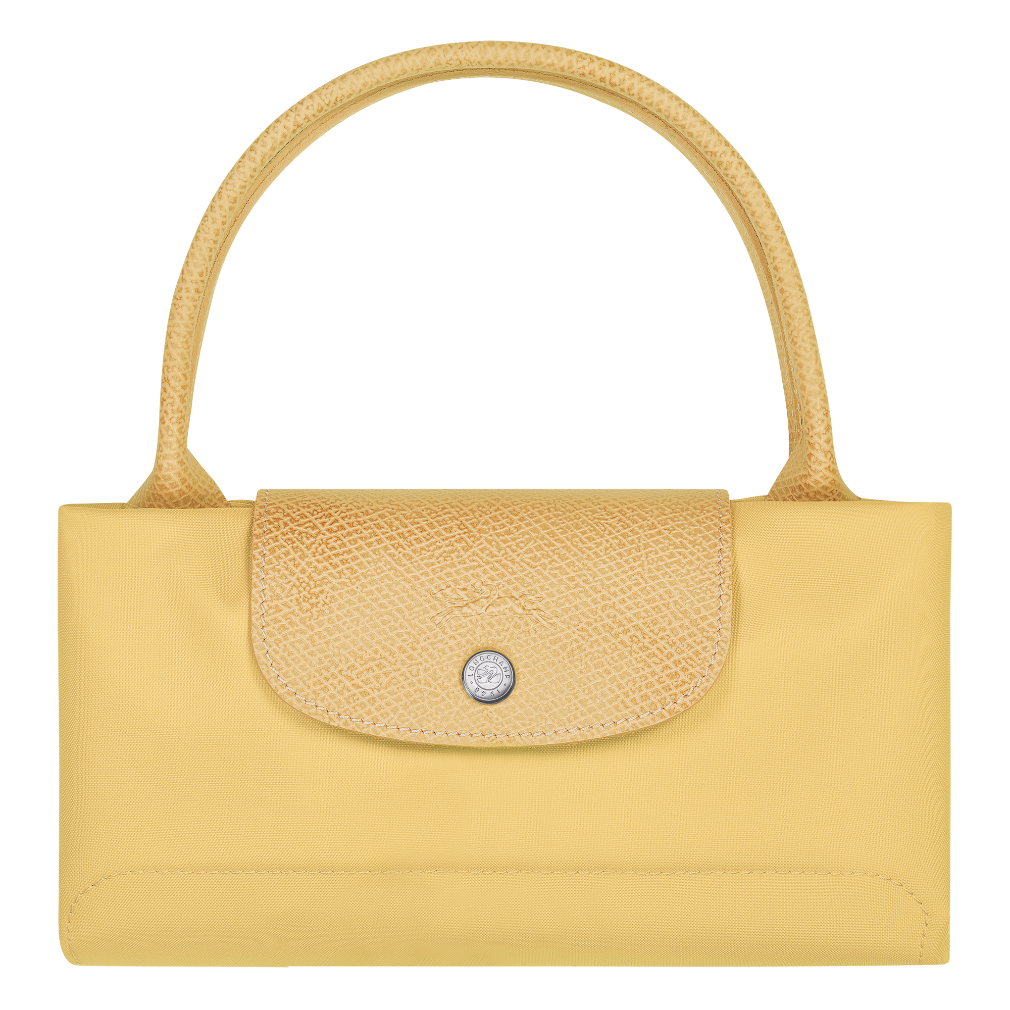 Le Pliage Green Handtasche M, Weizengelb