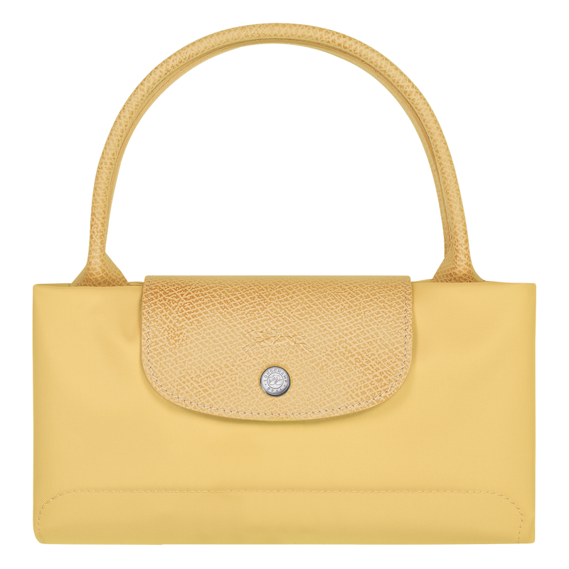 Handtasche M Le Pliage Green , Recyceltes Canvas - Weizengelb  - Ansicht 5 von 5