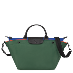 Handtasche M, Longchamp-Grün