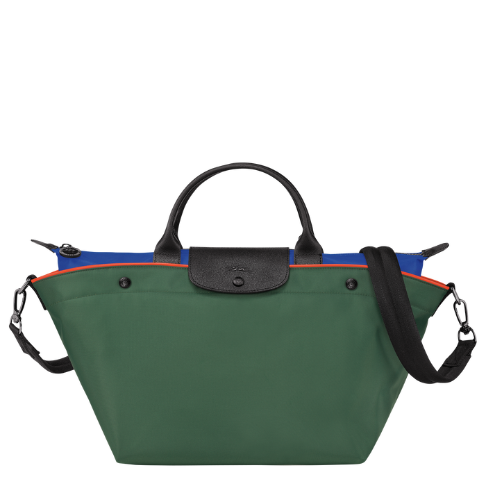 Le Pliage Collection Bolso con asa superior M, Verde Longchamp