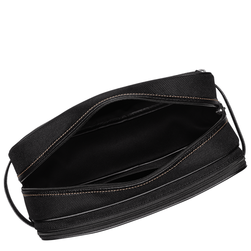 Boxford Toiletry case , Black - Recycled canvas  - View 4 of 5