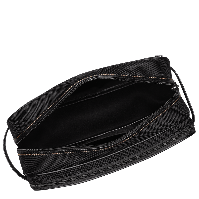 Boxford Toiletry case , Black - Recycled canvas  - View 4 of  5