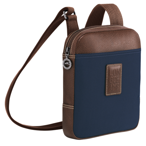 Boxford XS Crossbody bag , Blue - Recycled canvas - View 3 of 5