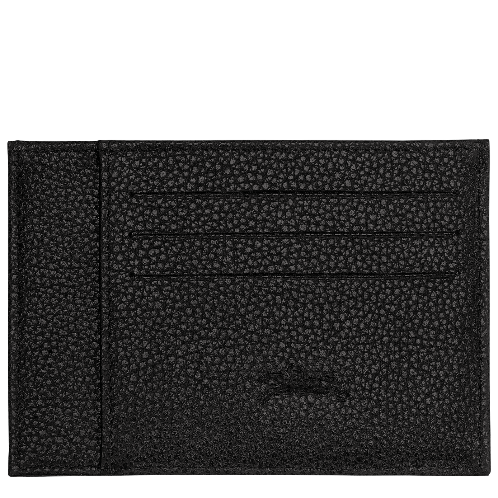 Porte cartes Le Foulonn Cuir Noir Longchamp FR