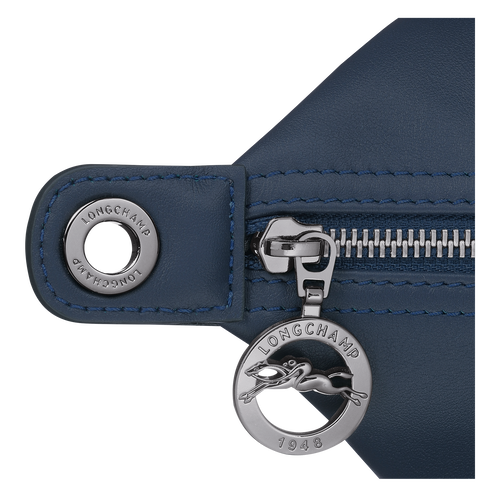 Le Pliage Xtra 肩揹袋 M , 海軍藍色 - 皮革 - 查看 6 6