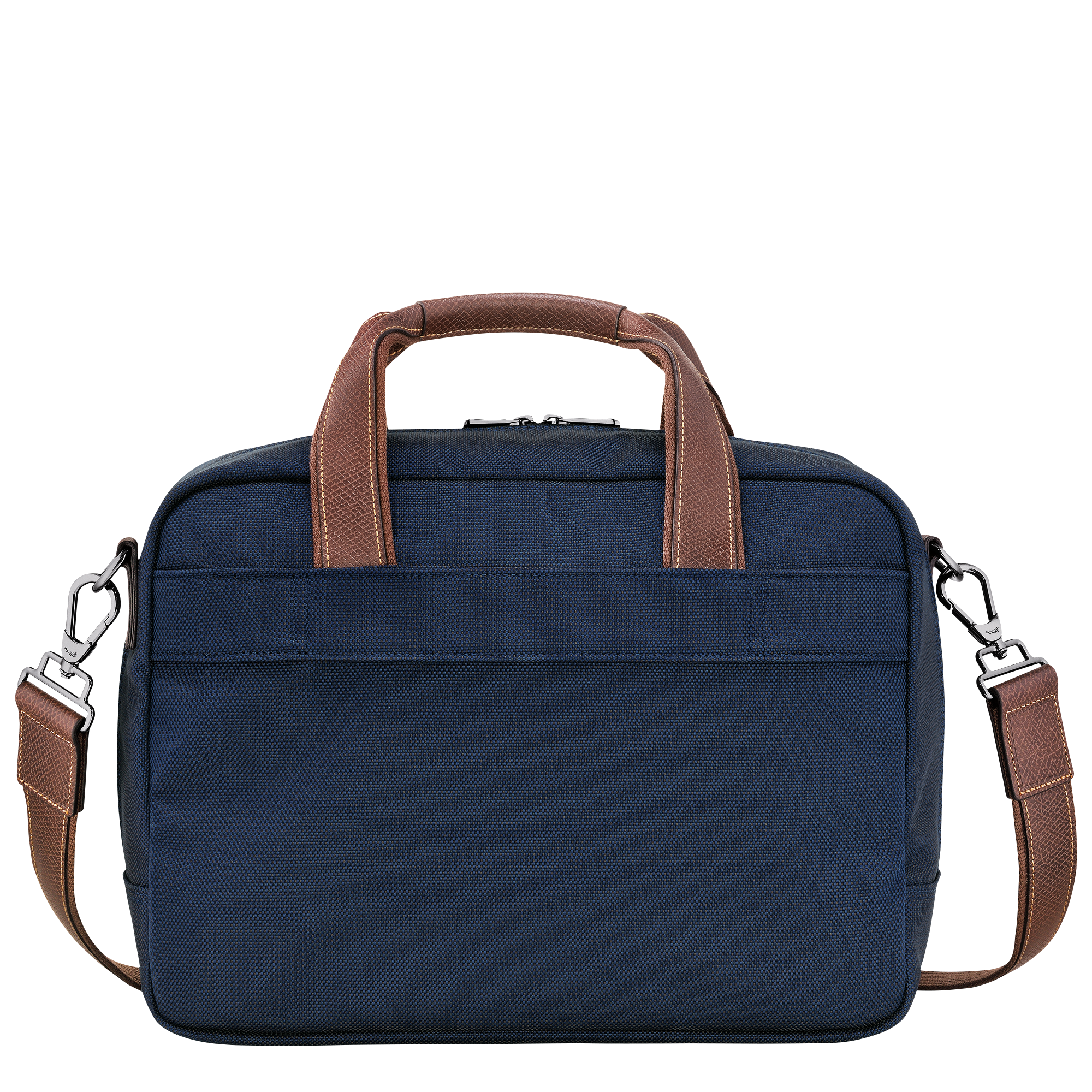 Boxford S Travel bag Blue - Recycled canvas | Longchamp GB Boxford S Travel bag Blue - Recycled canvas | Longchamp GB