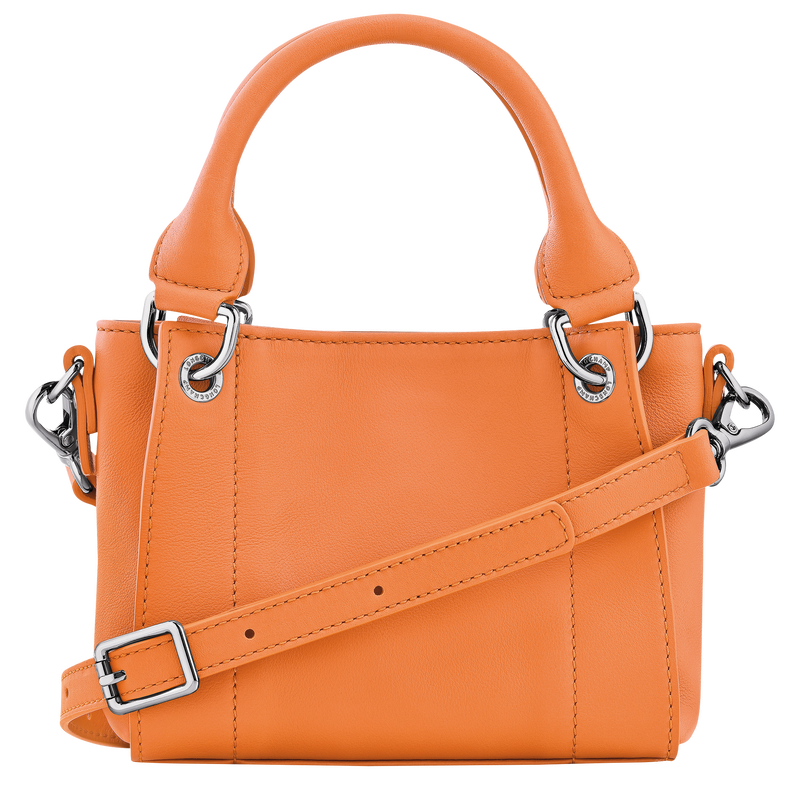 Orange leather handbag hotsell