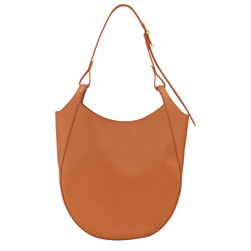 Borsa hobo L Le Foulonn&eacute; , Pelle - Ambra  - View 4 of  6