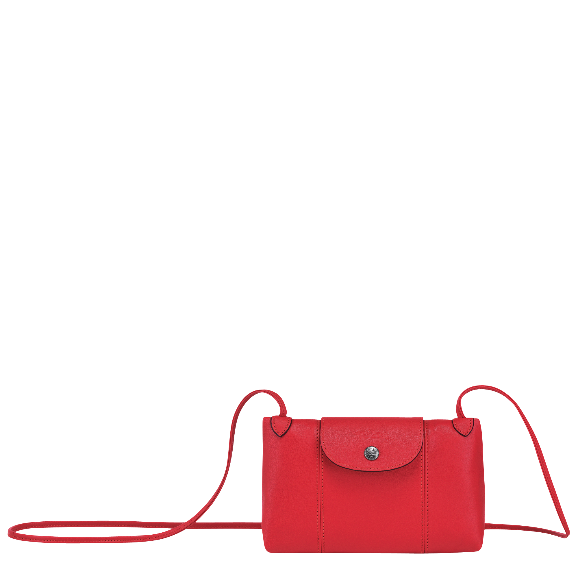 longchamp bag red leather