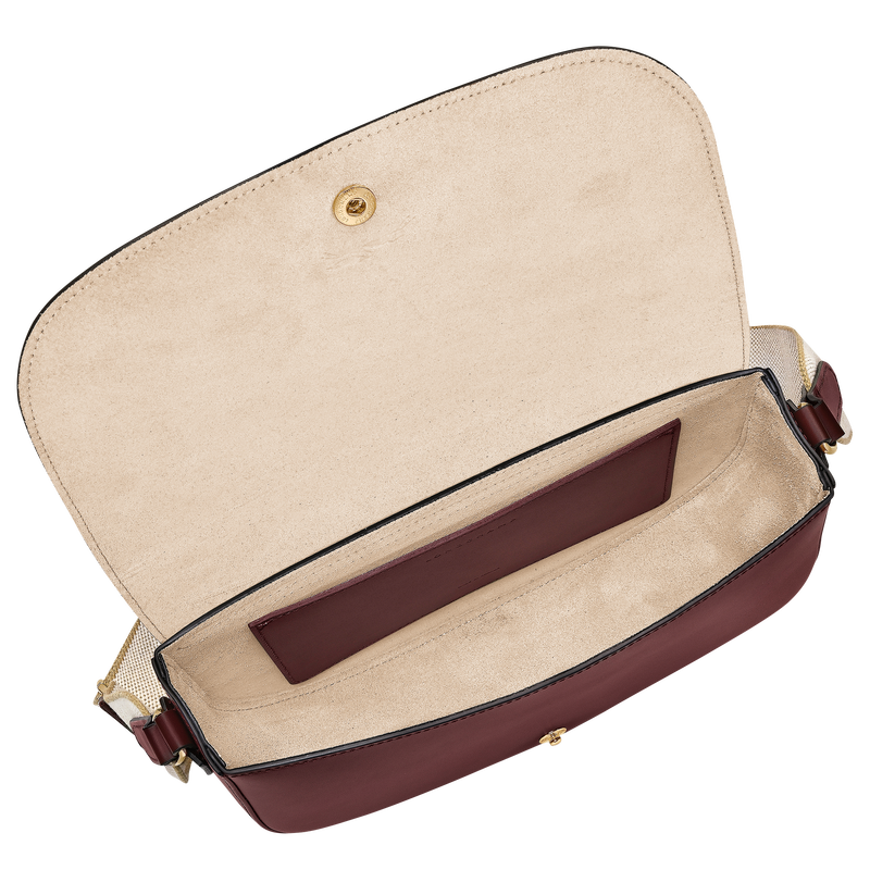 Borsa a tracolla M &Eacute;pure , Pelle - Amaranto  - View 5 of  6