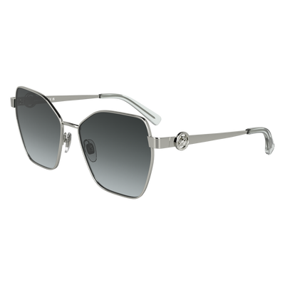 Lunettes de soleil , M&eacute;tal - Argent/Gris