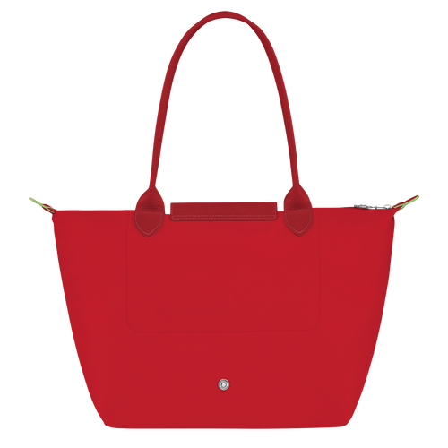 Le Pliage Green M Tote bag , Tomato - Recycled canvas - View 4 of 7