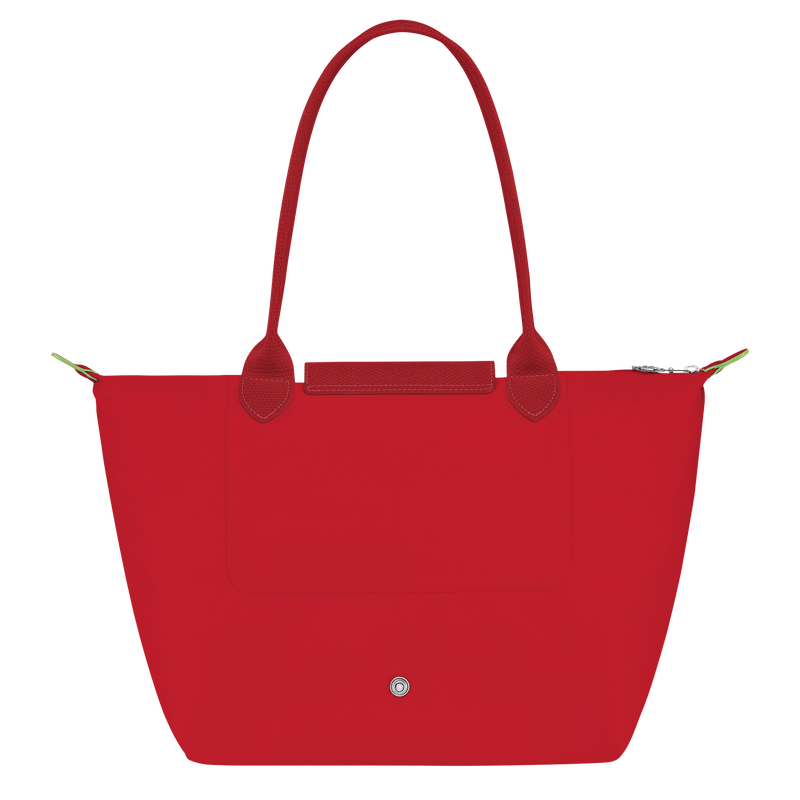 Le Pliage Green M Tote bag , Tomato - Recycled canvas  - View 4 of 7