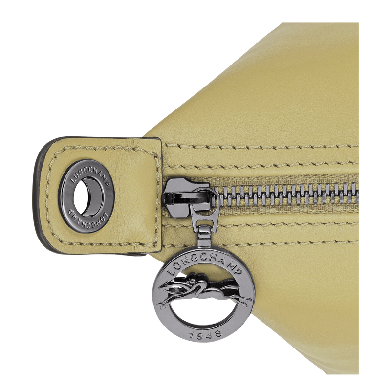 Borsa con manico S Le Pliage Xtra , Pelle - Pistacchio  - View 5 of  5