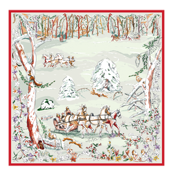 Silk scarf 90