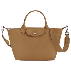 Le Pliage Xtra S Handbag , Tobacco - Leather