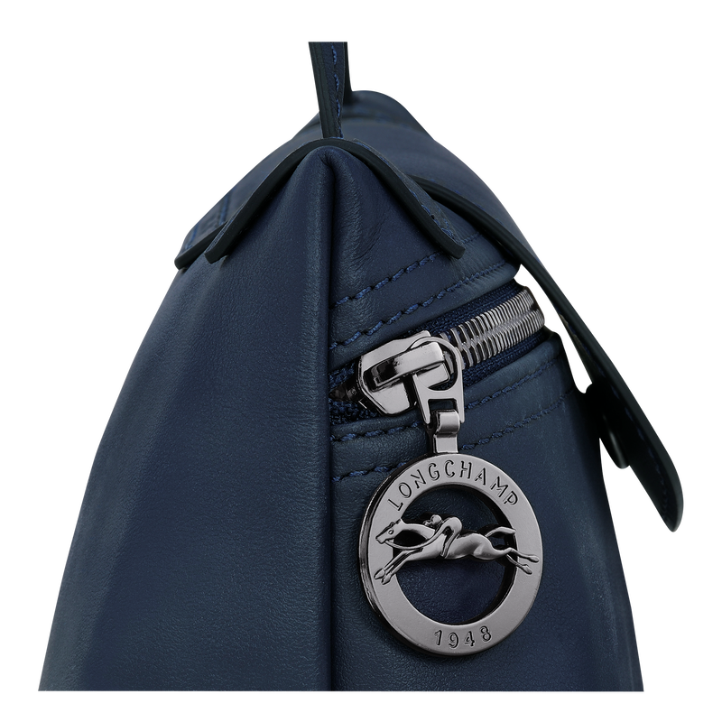 Le Pliage Xtra XS Crossbody bag , Navy - Leather  - View 5 of  5