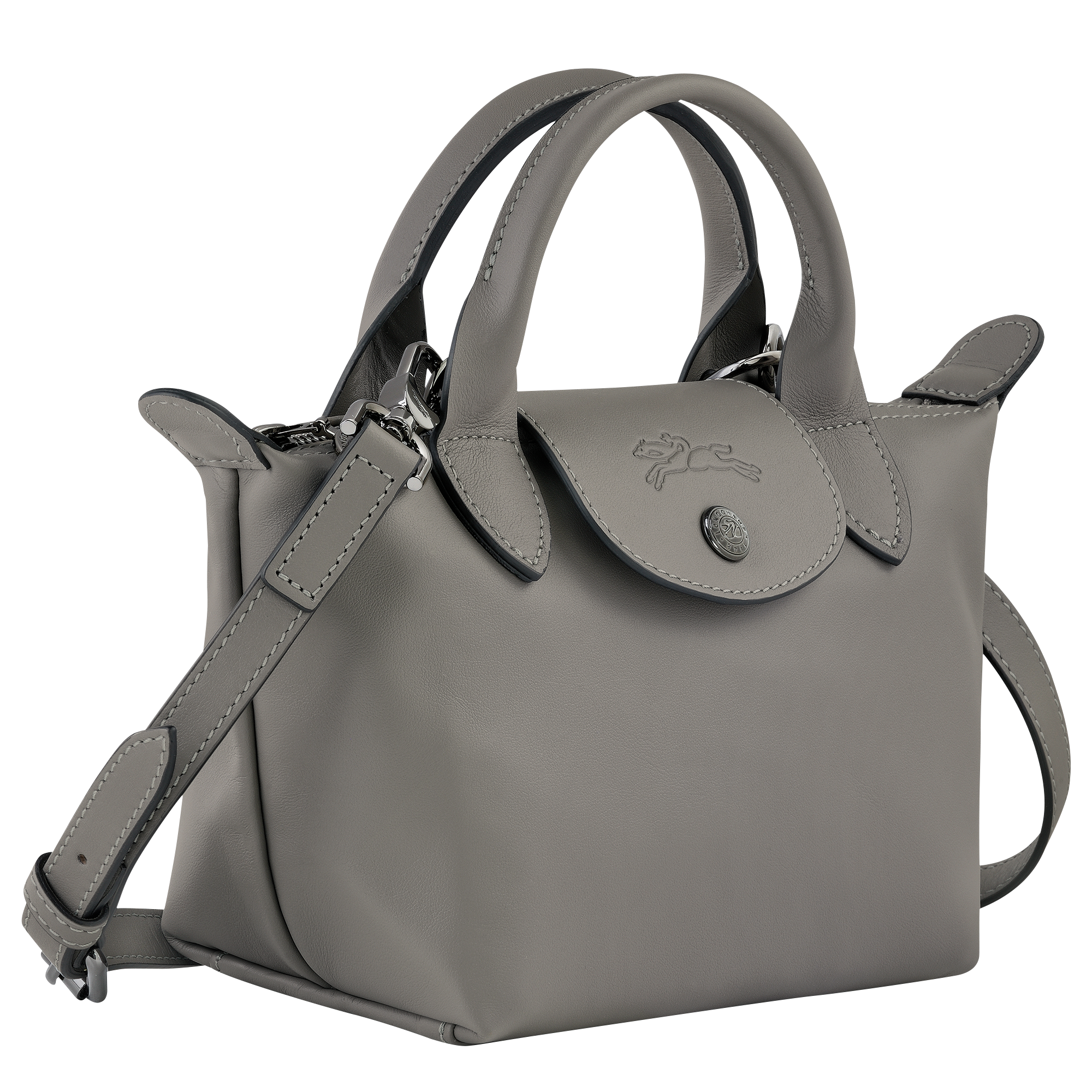 Le Pliage Xtra XS Handbag Turtledove - Leather (L1500987P55)