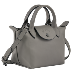 Longchamp - Le Pliage Cuir Cross Body Bag in Turtle Dove