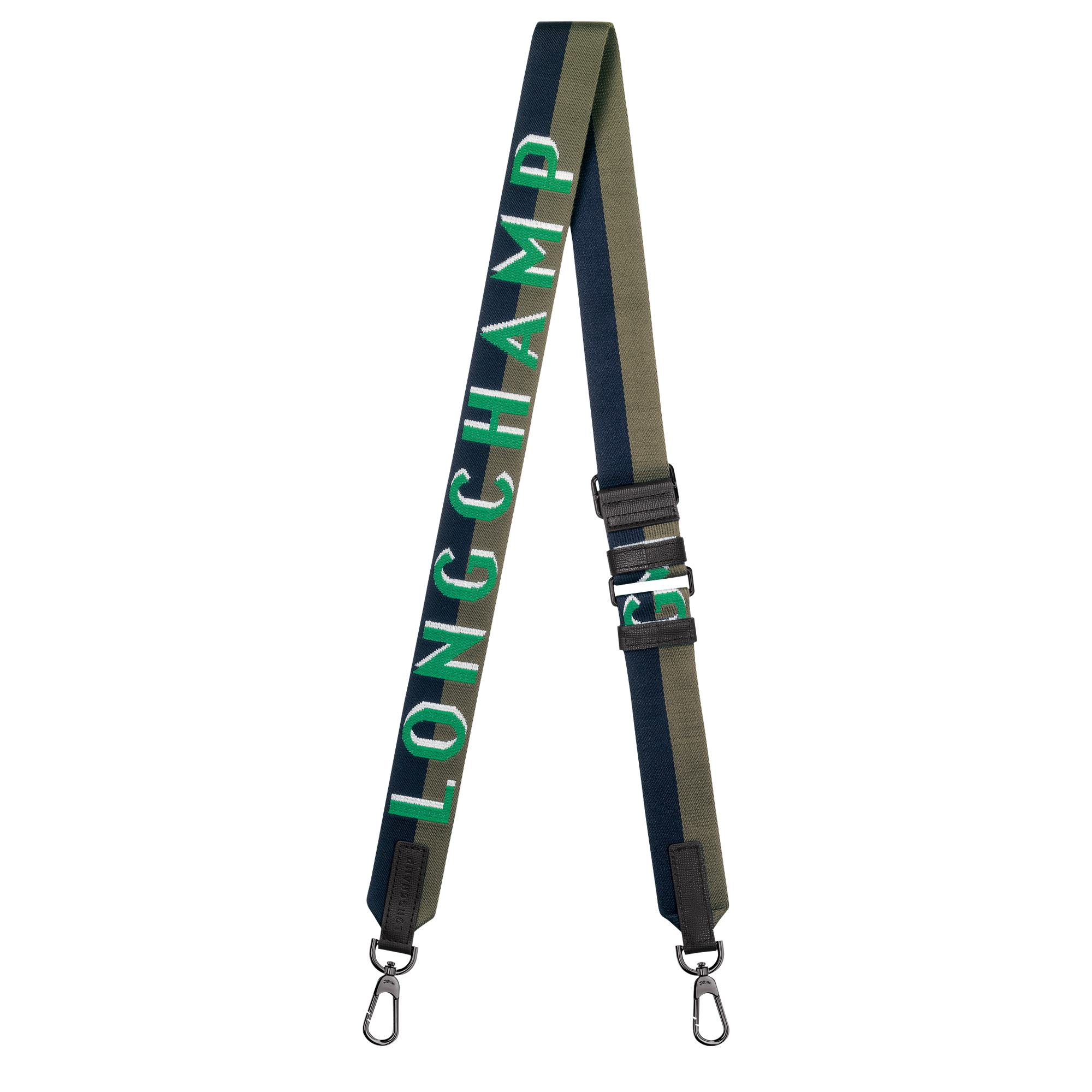 Shoulder strap, Green - View 1 of
1 - zoom in Longchamp Shadow Shoulder strap, Green