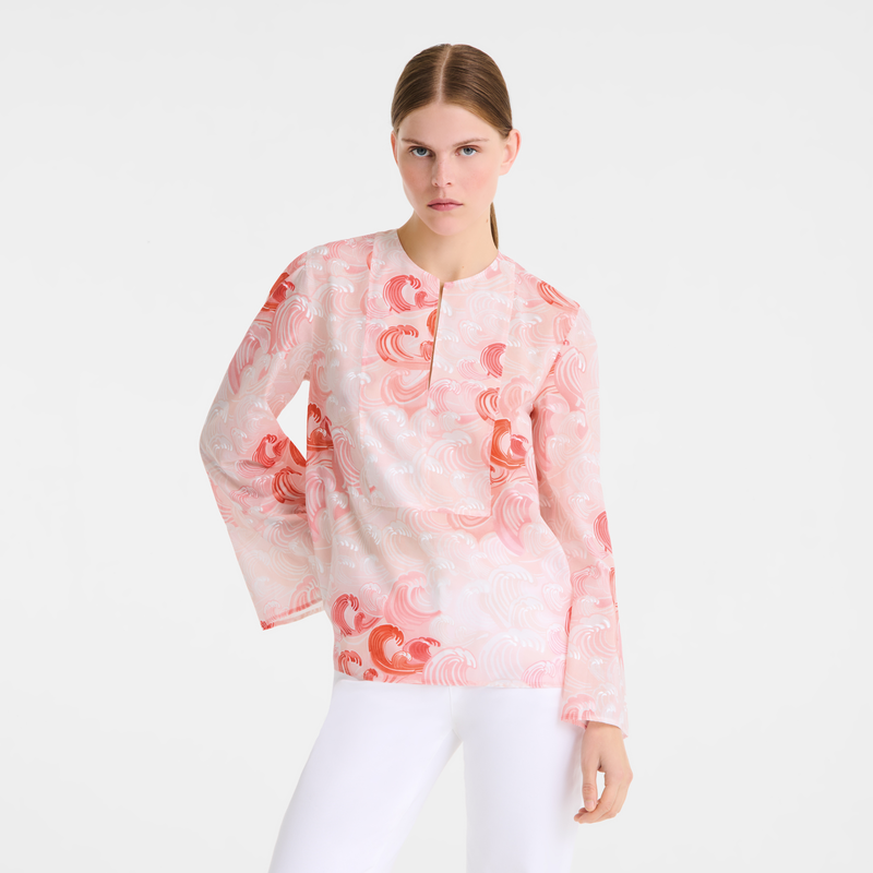 Shirt , Ballerina - Printed poplin  - View 4 of 4