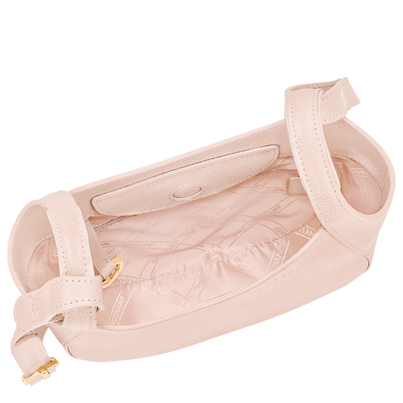 Le Foulonné S Crossbody bag , Cream - Leather  - View 5 of 6