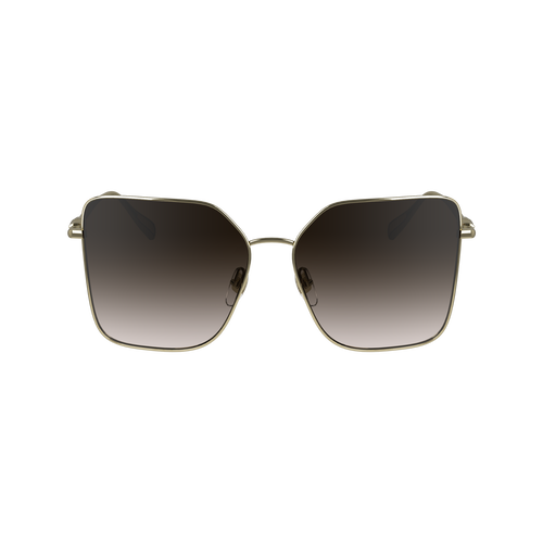 Sunglasses Gold/Brown - OTHER | Longchamp US
