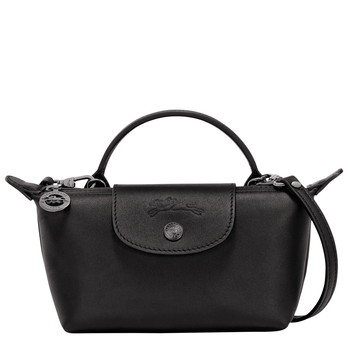 Женская сумка Longchamp Le Pliage Xtra XS Pouch, цвет: Чёрный