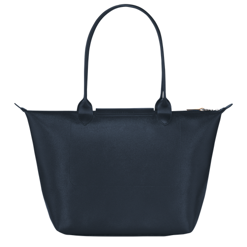 Le Pliage City 購物袋 L , 海軍藍色 - 帆布 - 查看 4 4