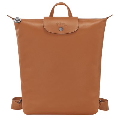 Le Pliage Xtra 後背包 M , 腰果色 - 皮革