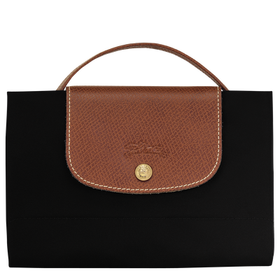 Le Pliage Original S Briefcase Black Recycled canvas Longchamp US