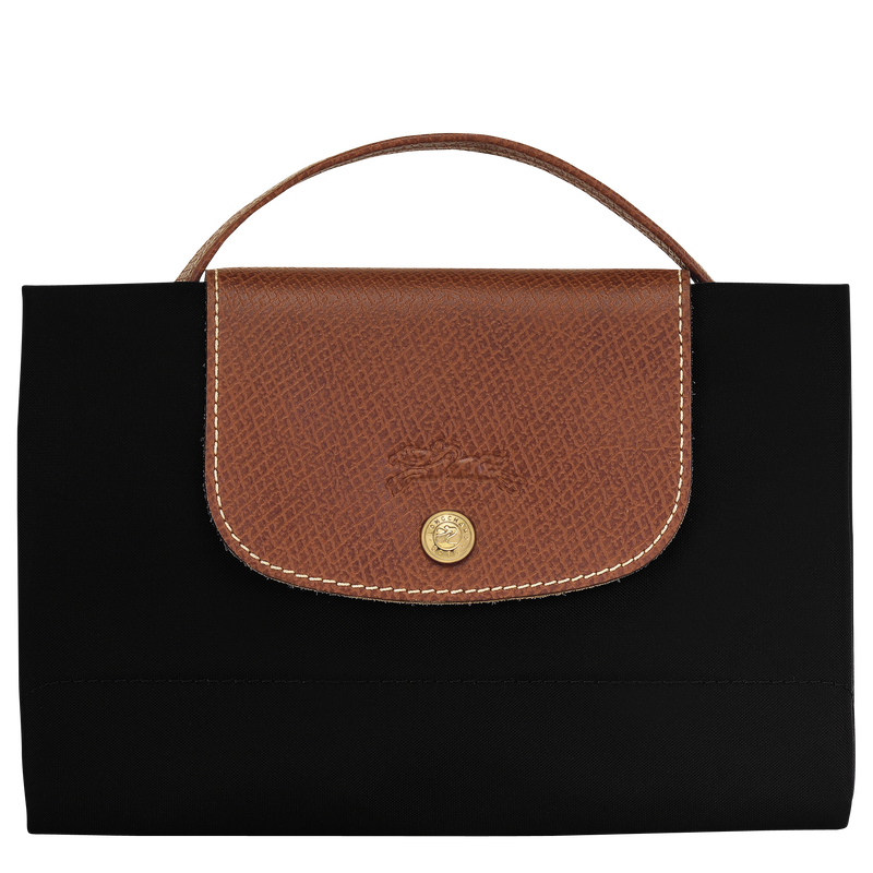 Le Pliage Original S Briefcase , Black - Recycled canvas  - View 5 of 5