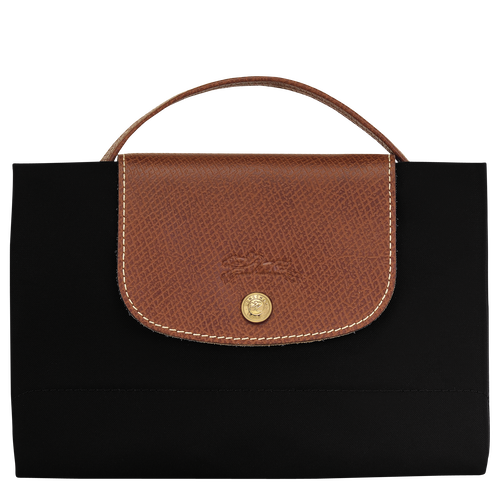 Le Pliage Original S Briefcase , Black - Recycled canvas - View 4 of  4